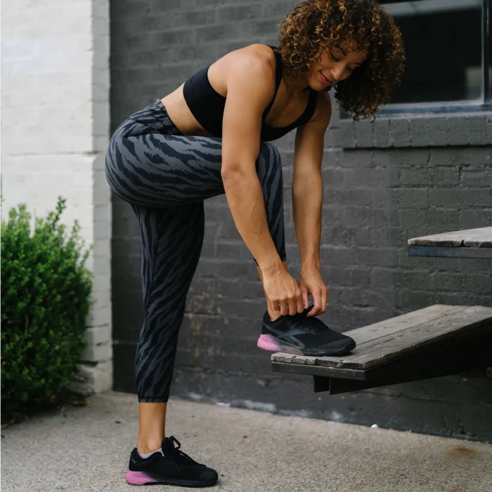 Zyia Gray Sketch Light n Tight Capri